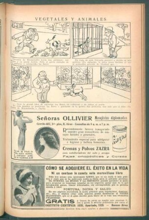 Vegetales y animales - [Cómic]