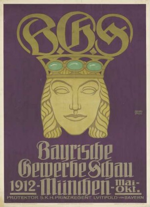 Bayrische Gewerbeschau 1912 in München