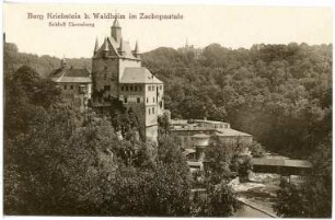Kriebstein. Burg Kriebstein und Schloss Ehrenberg