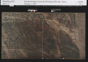 Schacht II - Rußkohlenflöz II (III. Flöz) (Bl. 3) mit Nachbringungen