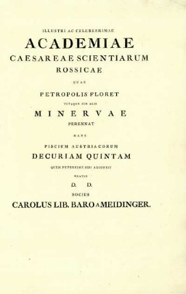 Decuria V: Icones piscium Austriae indigenorum. Decuria V