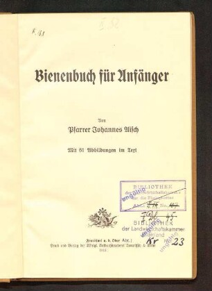 Bienenbuch für Anfänger