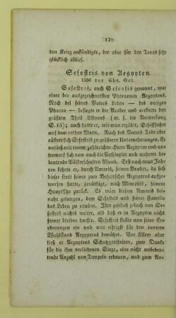 Sesostris von Aegypten