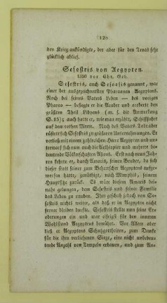 Sesostris von Aegypten