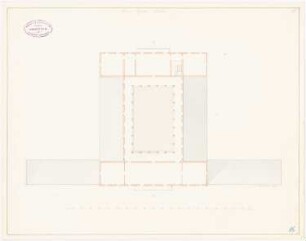 Kurhaus, Bad Homburg v. d. Höhe. 3. Projekt: Grundriss Obergeschoss