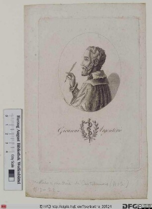 Bildnis Giovanni Argenterio