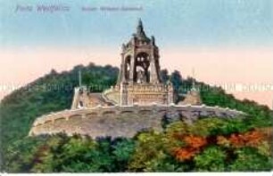 Das Kaiser-Wilhelm-Denkmal bei Porta Westfalica