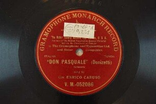 "Don Pasquale" : Serenata / (Donizetti)