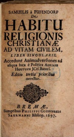 De habitu religionis christianae