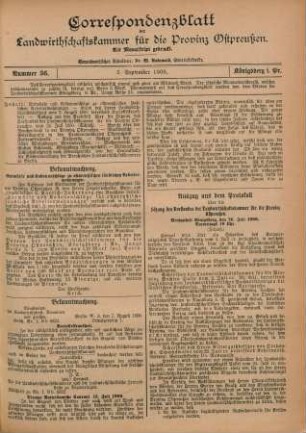Nummer 36. 5. September 1900.