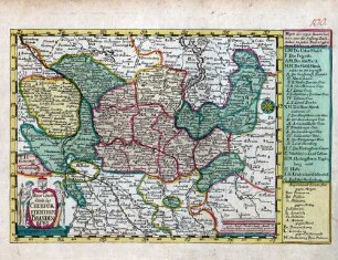 Reise Charte durch das Churfürstenthum Brandenburg ; Verfertiget von Joh. George Schreibern in Leipzig
