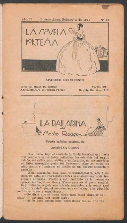 La bailarina del Moulin Rouge