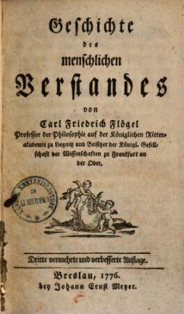 Geschichte des menschlichen Verstandes