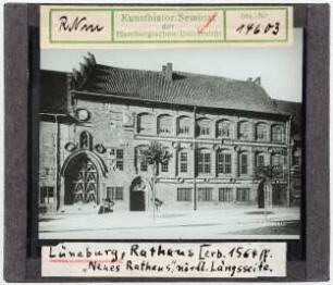 Lüneburg: Rathaus, nördliche Längsseite