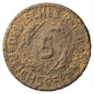 Fundmünze, 5 Reichspfennig, 1925?