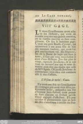 L'Oiseau de verité: Conte.