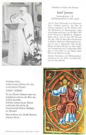 Jansen, Josef