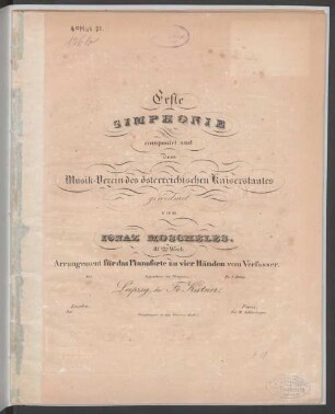 Erste Simphonie : op. 81