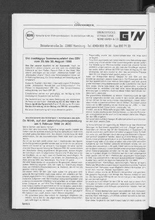 Dr. Wirth, auf der Jaheshauptversammlung am 9. Februar 1998 im ACC