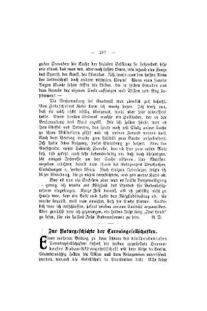 Zur Naturgeschichte der Terraingesellschaften