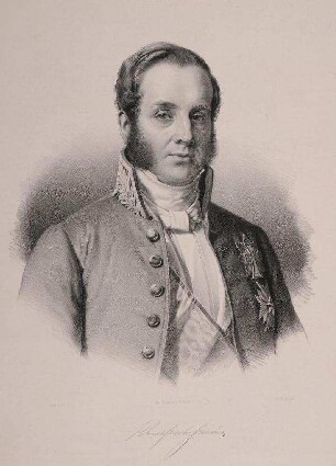 Bildnis von Sophus (1804-1894), Graf von Danneskiold-Samsøe