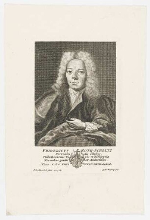 Bildnis des Fridericvs Roth-Scholtz