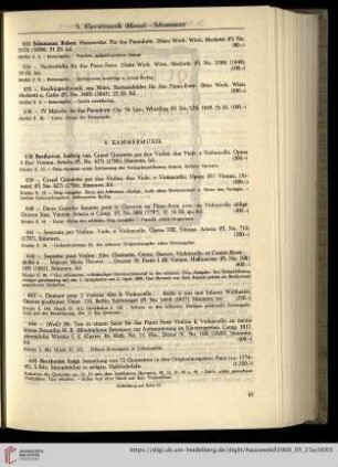 6. Kammermusik (Nr. 638-666)