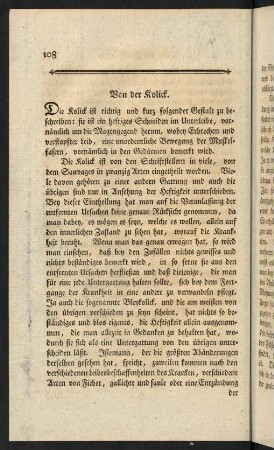 108-119, Die vorbereitenden Ursachen der Krankheit. - Die Erkennung.