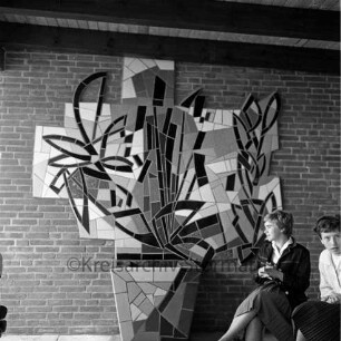 Am Exerzierplatz: Mittelschule (Gemeinschaftsschule) Harksheide: Einweihung: ein Kunstwerk