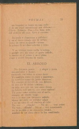 El arroyo