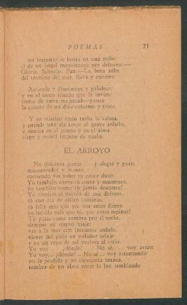 El arroyo
