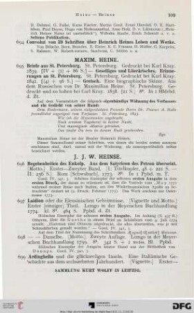 Maxim. Heine (Nr. 695)