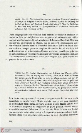 Eintrag Nr. 301 - 350