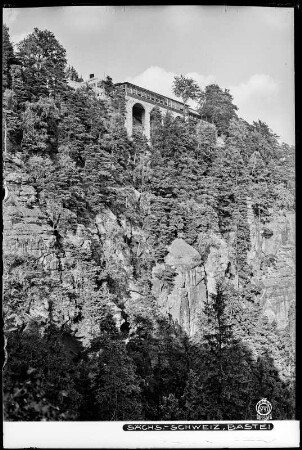 Sächsische Schweiz, Blick auf die Bastei