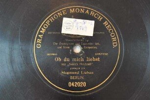 Ob du mich liebst : aus "Nakiris Hochzeit" / [Paul Lincke]