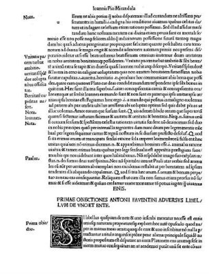 Primae Obiectiones