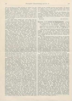308-309 [Rezension] Lehrbuch der Dogmengeschichte. 3. Bd. 4., neu durchgearb. u. verm. Aufl