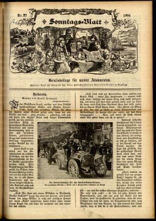 Ausgabe vom Sonntag, den 03. Juli 1904.