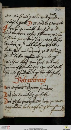 Betrachtung. Von unseren aignen sunden