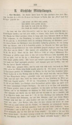 333-357 Kirchliche Mittheilungen