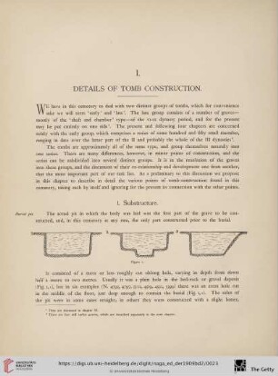 I. Details of Tomb Construction