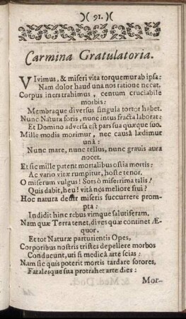 Carmina Gratulatoria
