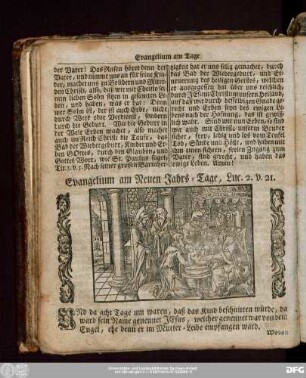 Evangelium am Neuen Jahrs-Tage, Luc. 2. v. 21.