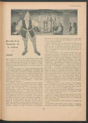En casa de la mariscala de la nobleza - cuento