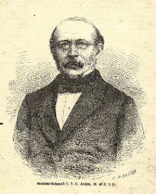 Bildnis von Karl Christopher Georg Andrae (1812-1893)