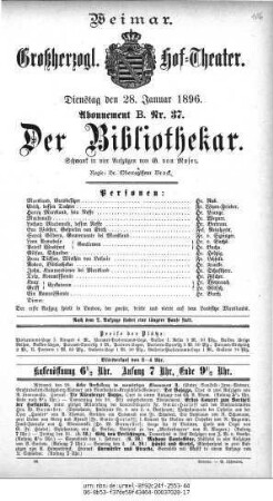 Der Bibliothekar