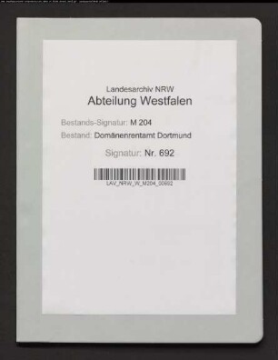 Ablösung einer Geldabgabe durch Philipp Kuhlmann aus Schwerte