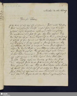 Bl. 328. SvC, Marie an SvC, Charlotte