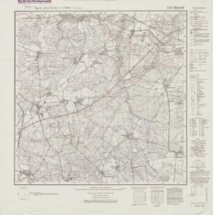 2722 Elsdorf, Topographische Karte 1:25000 (4cm - Karte)