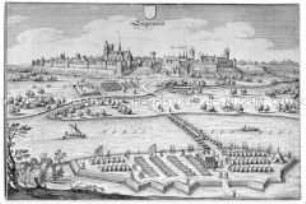 Tangermünde - Stadtansicht und Belagerung